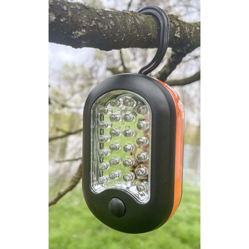 JENZI LED Lampe mit Magnet und Clip