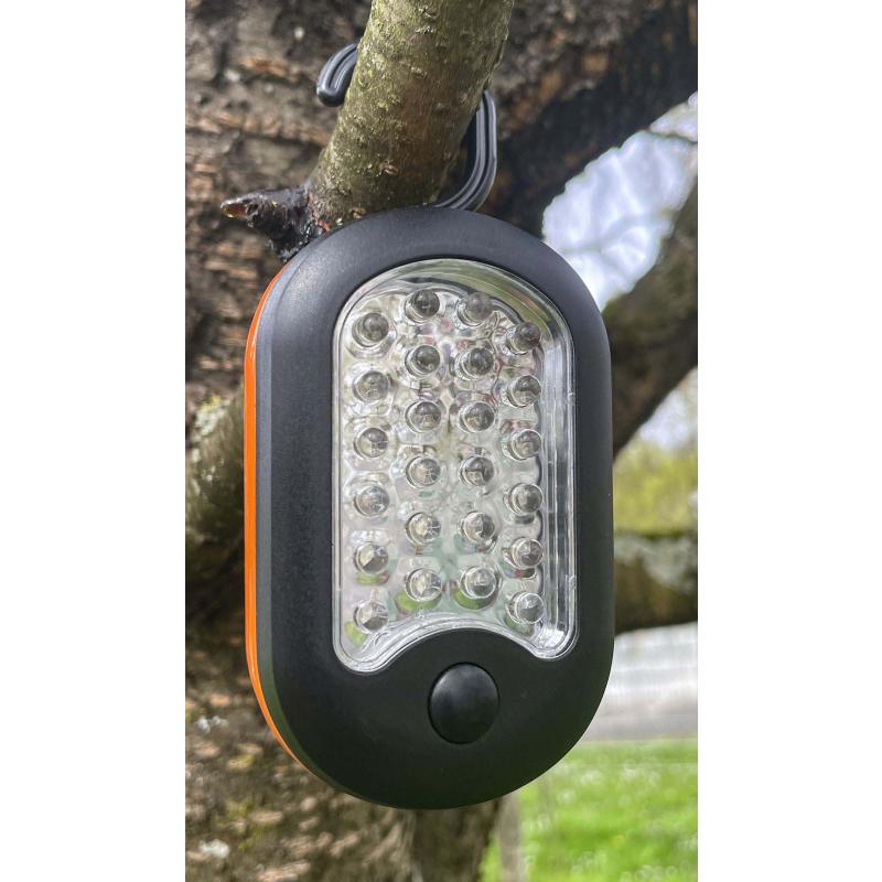 JENZI LED Lampe mit Magnet und Clip