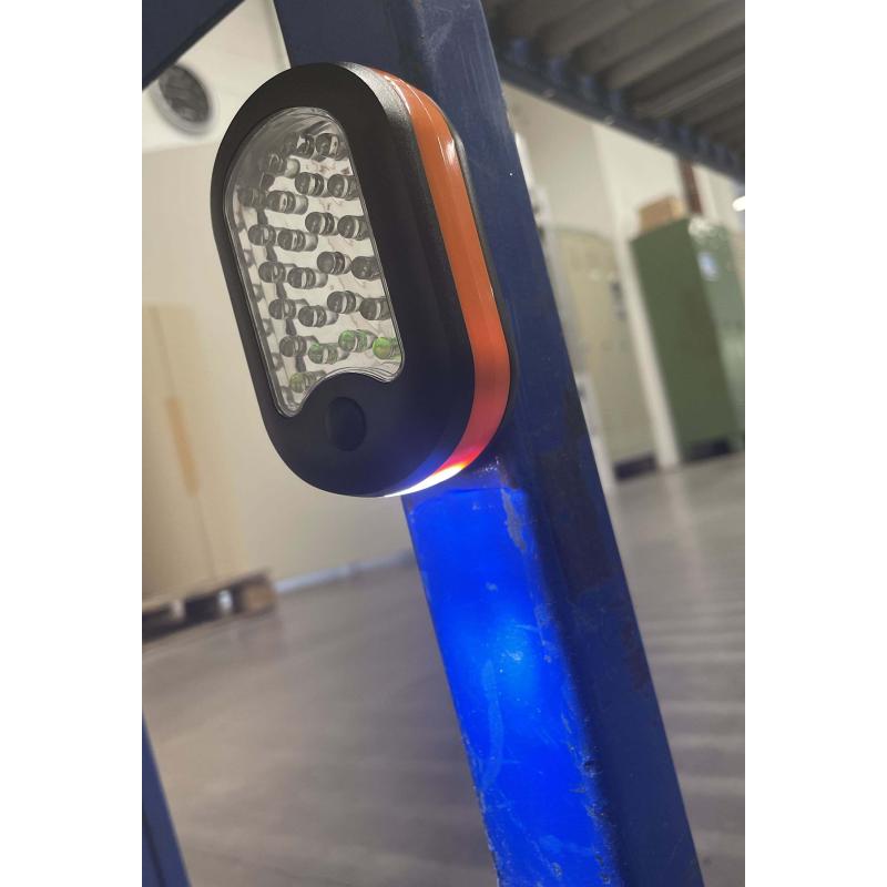 JENZI LED Lampe mit Magnet und Clip