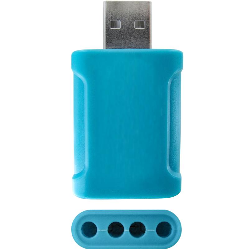 JENZI USB Ladeger&auml;tinkl. 2 Akku-Stab-Batterien