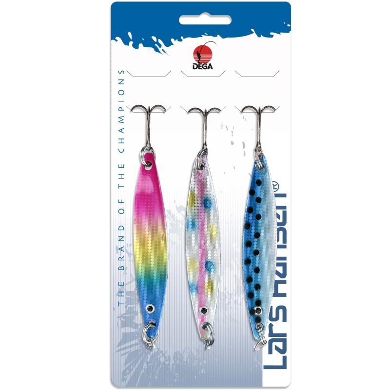 DEGA Seatrout Blinker, 3St., Set -1