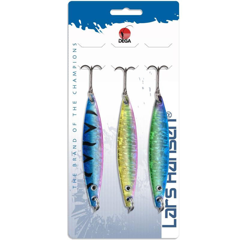 DEGA Seatrout Blinker, 3St., Set -2