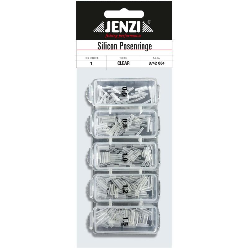 Jenzi Set mit Silicon-Posen-Ringe, 1 St.-SB