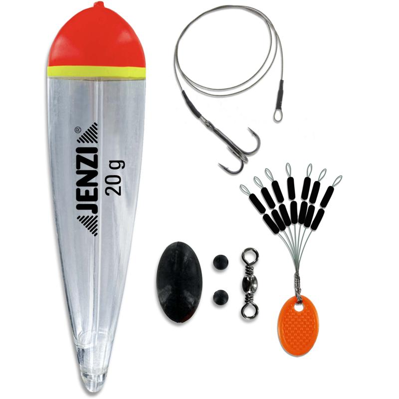 Jenzi Posen Kompl.Set, Hecht, Clear Float 20g