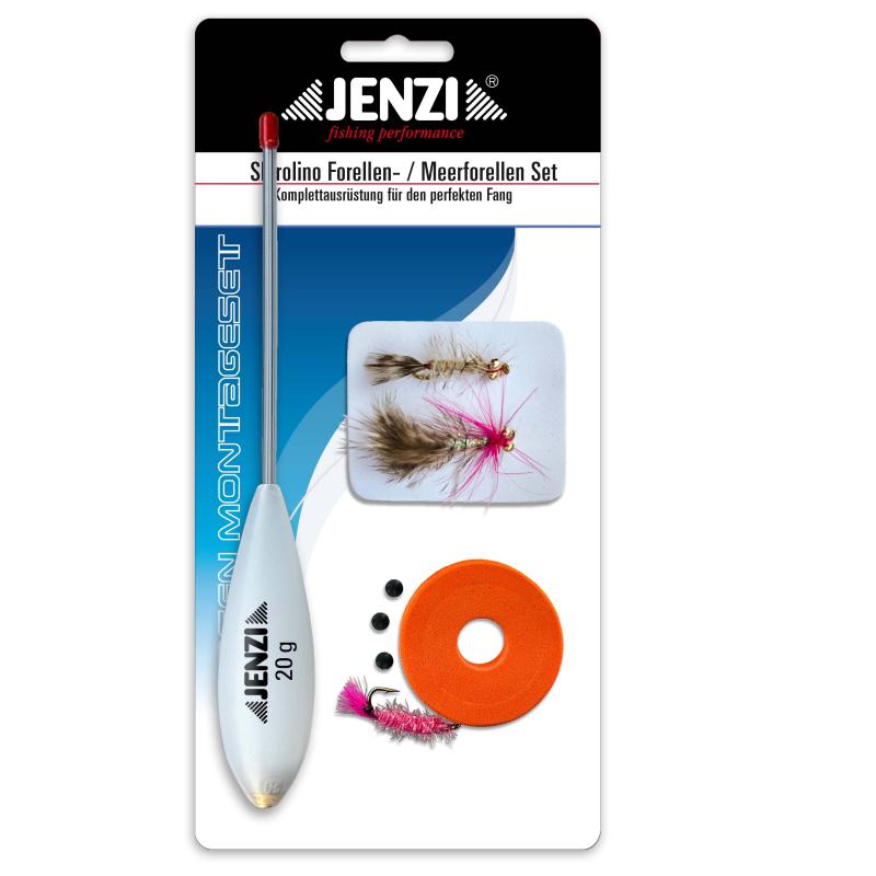 Jenzi Sbiro Kompl.Set, 20g., Forelle, Meerfor.