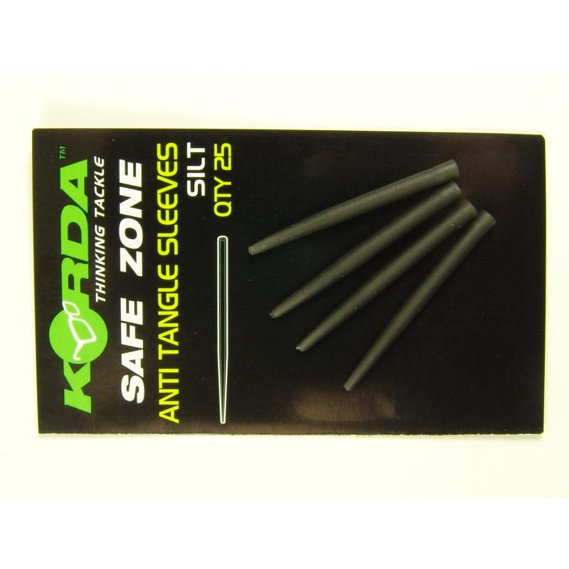 Korda Anti Tangle Vorfach Schlauch - 25 St&uuml;ck Schlamm
