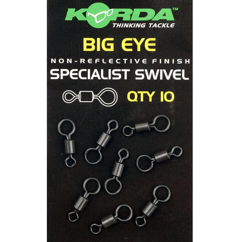 Korda Big Eye Swivel - 10 St&uuml;ck