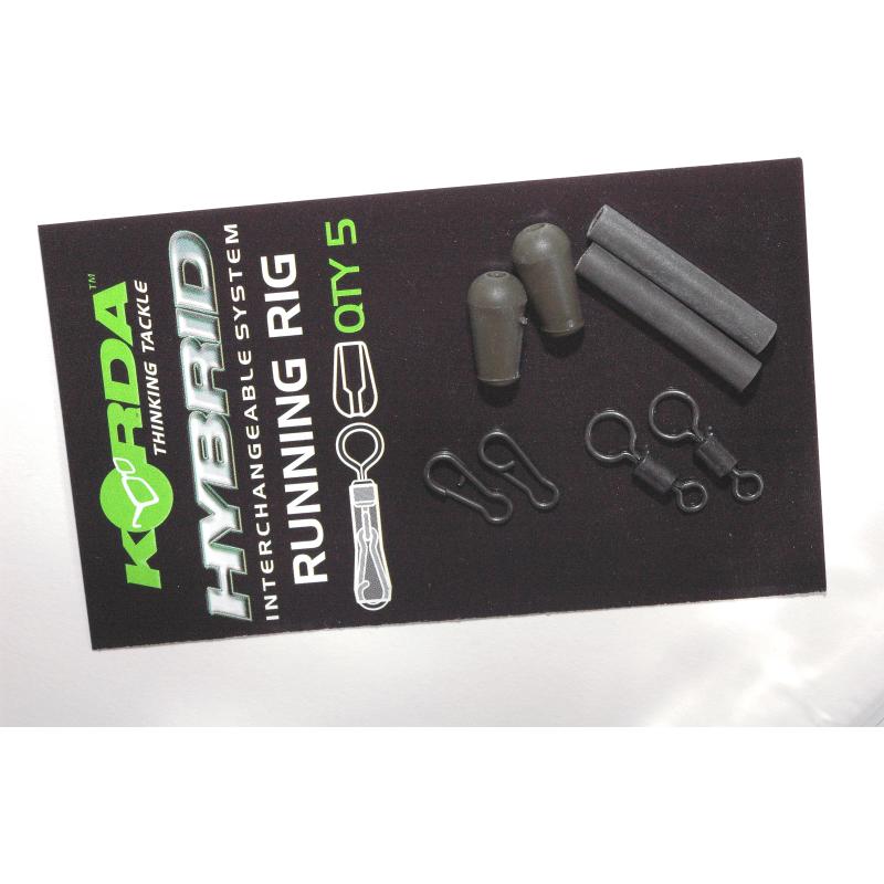 Korda Running Rig &ndash; 5 St&uuml;ck Weddy green