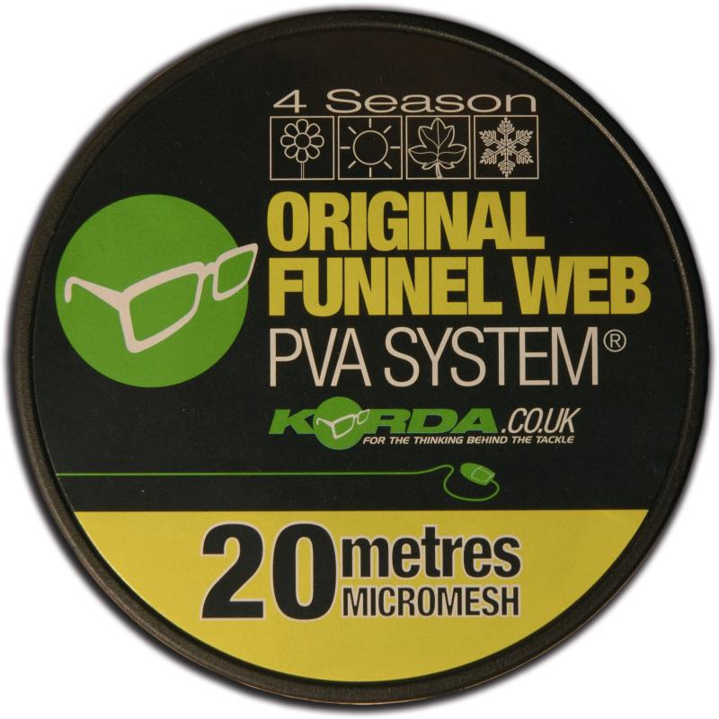 Korda Funnel Web MICROMESH &ndash; 20m refill