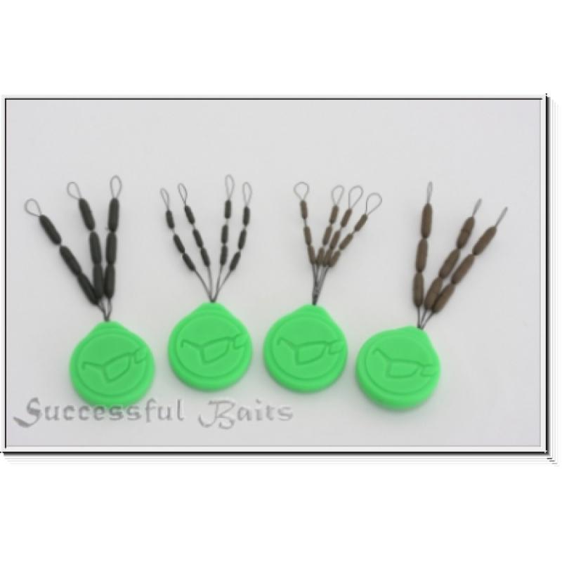 Produktbild Korda Sinker Tungsten Hooklink Weight - 9 St&uuml;ck large green