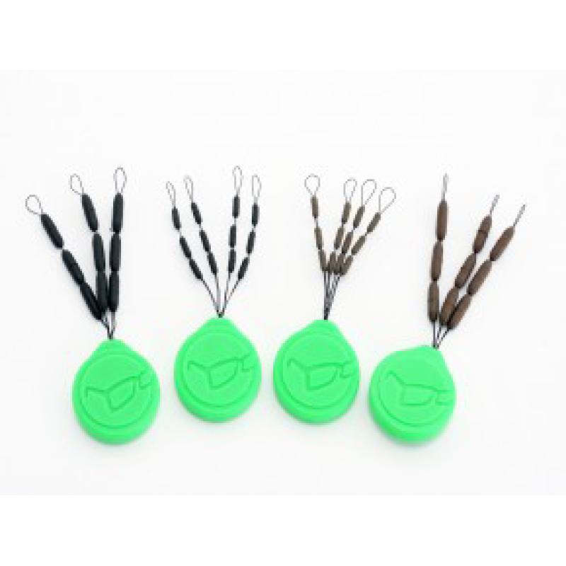 Korda Sinker Tungsten Hooklink Weight - 9 St&uuml;ck large brown