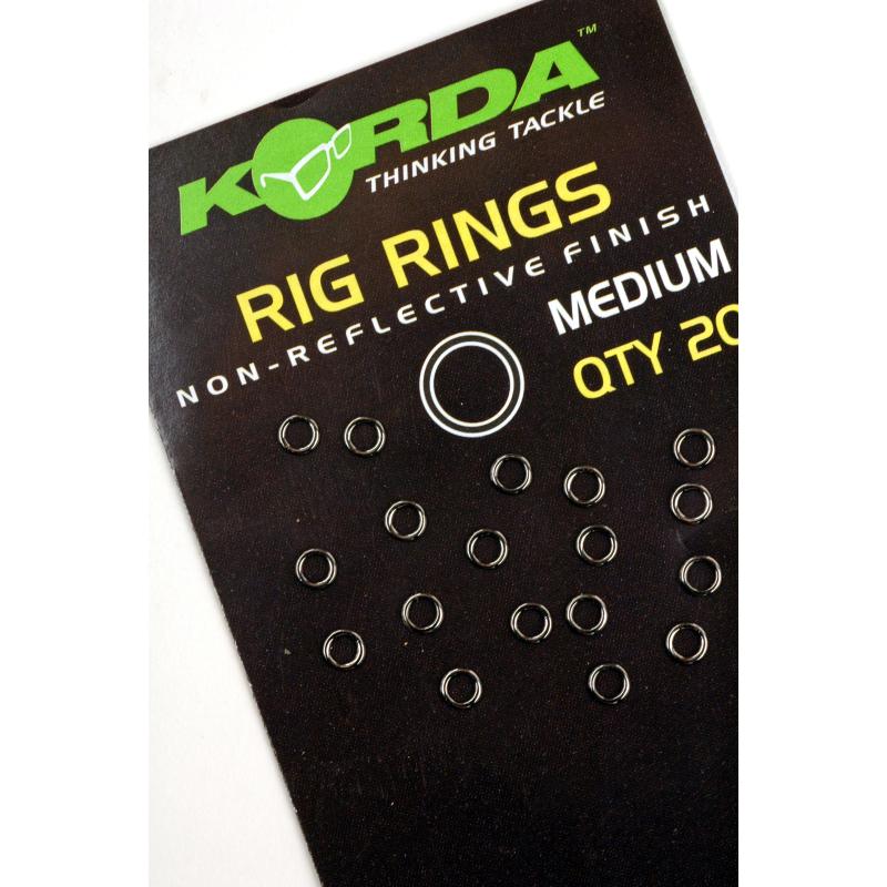 Korda Rig Ring Medium &ndash; 20 St&uuml;ck