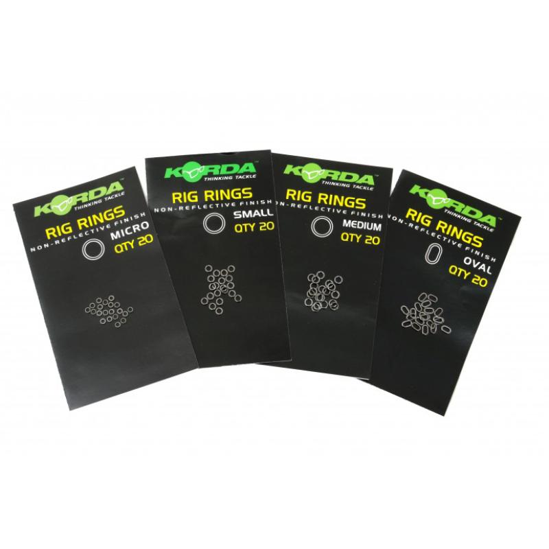 Korda Rig Ring Small &ndash; 20 St&uuml;ck