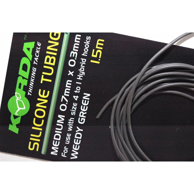 Korda Silicone Tube &ndash; 1.5 Meter 0,75mm green