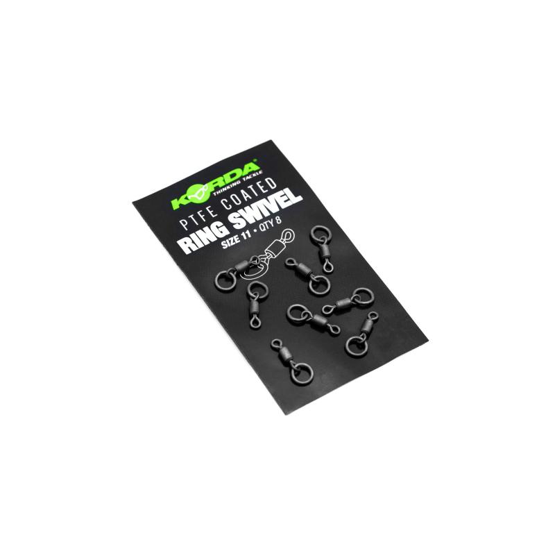 Korda PTFE Ring Swivel Size 11 (8pcs)