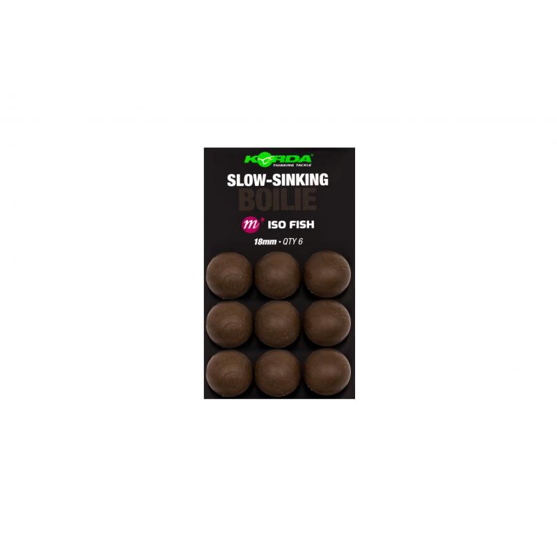 Korda Slow Sinking Boilie ISO Fish 18mm