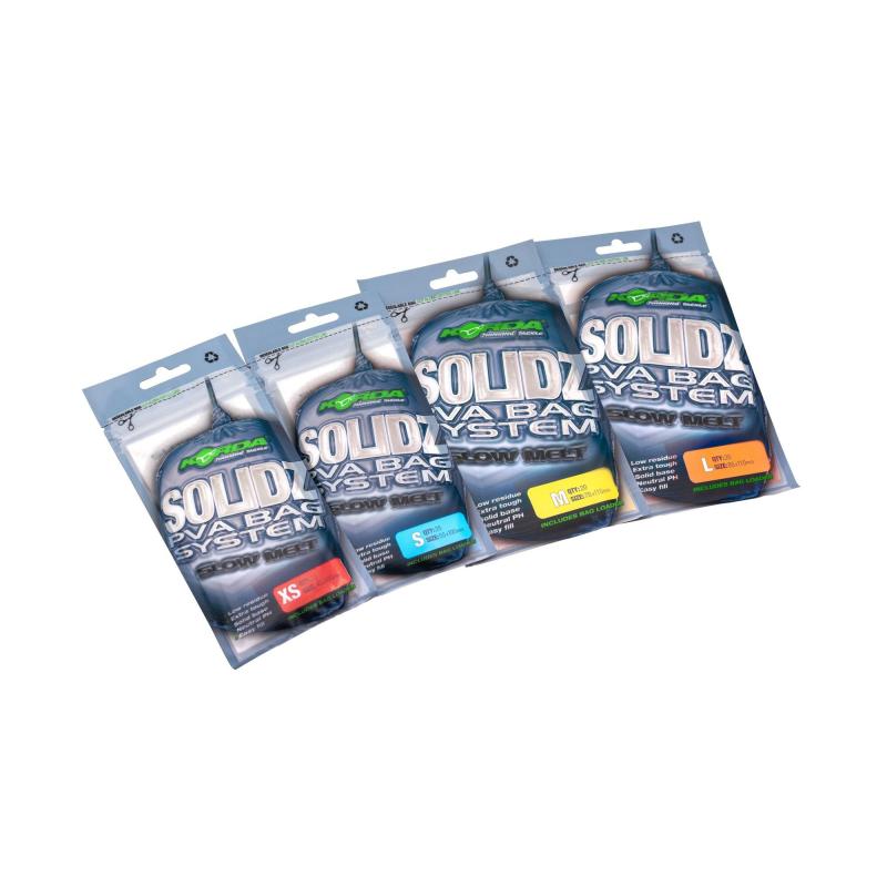 Korda Solidz Slow Melt PVA Bags XS