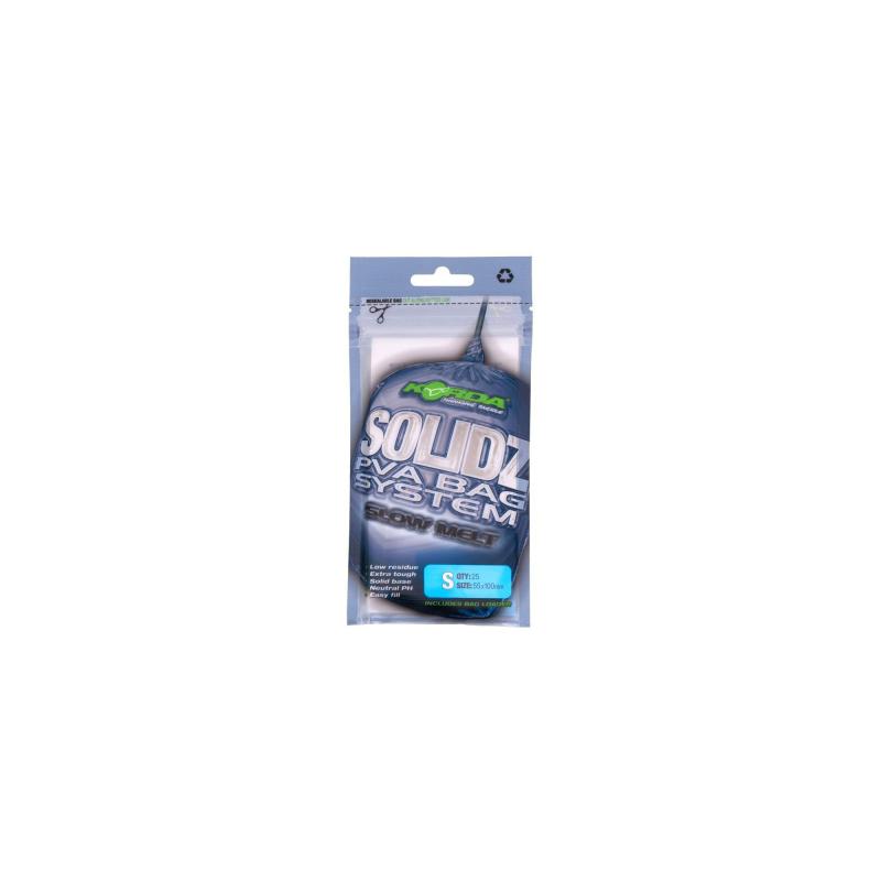 Korda Solidz Slow Melt PVA Bags M