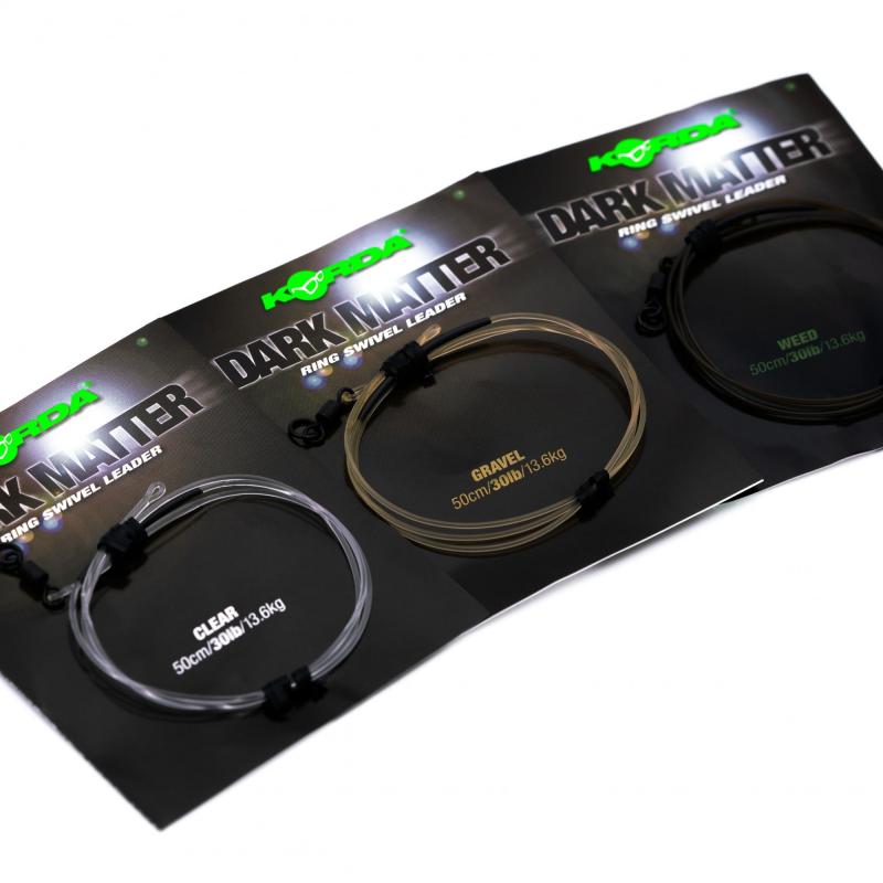 Korda Dark Matter Leader QC Swivel 50 cm Weed 40 lb