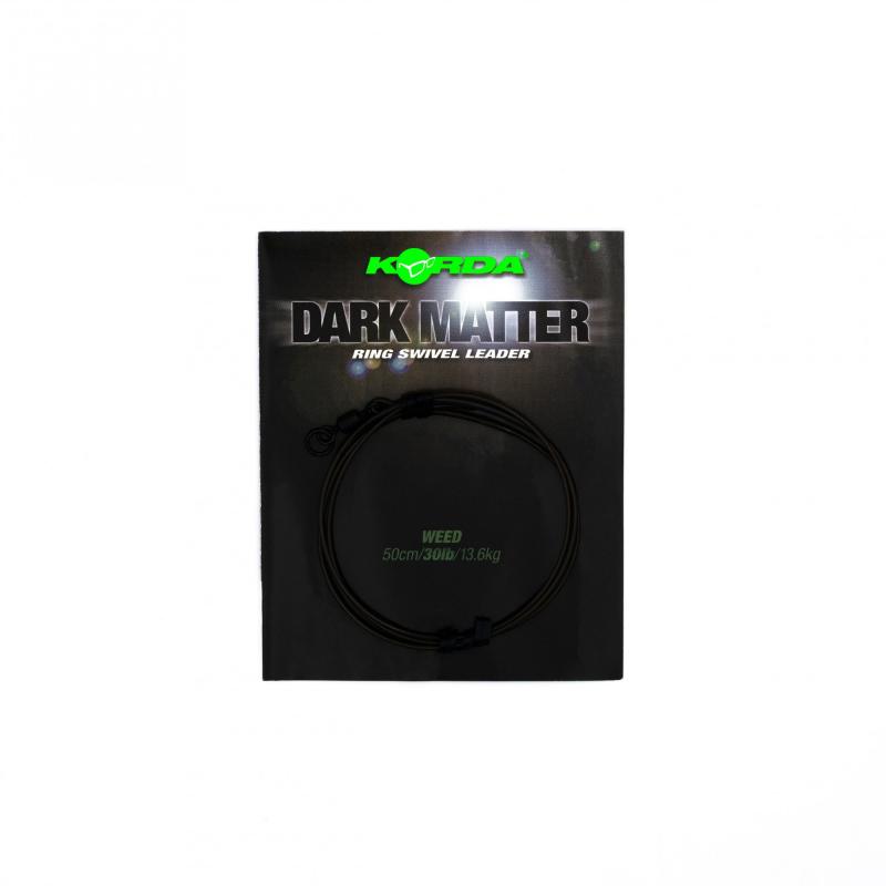 Korda Dark Matter Leader QC Swivel 50 cm Gravel 40 lb