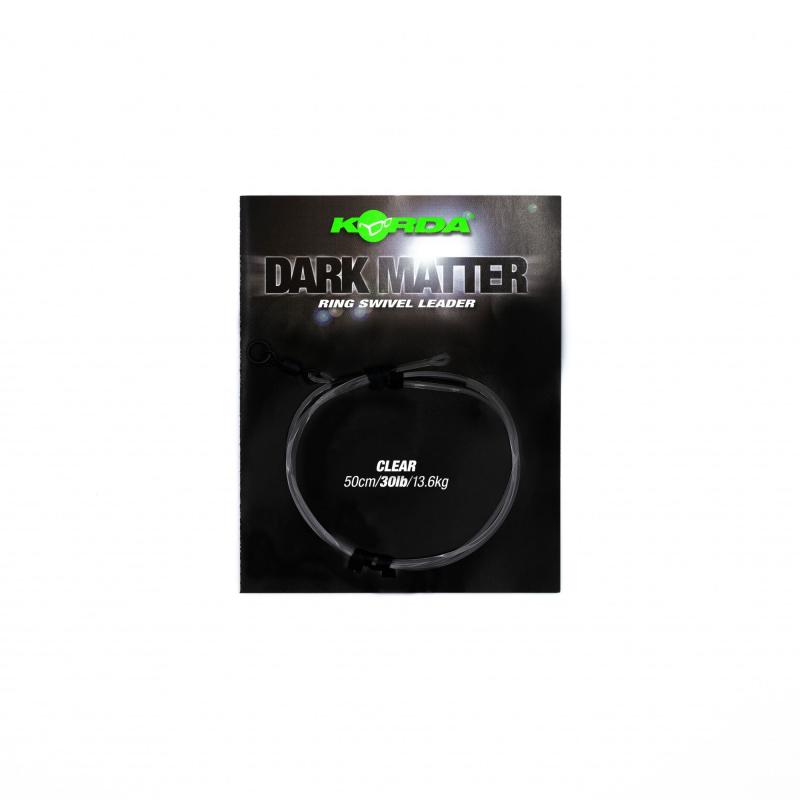 Korda Dark Matter Leader QC Swivel 50 cm Clear 40 lb