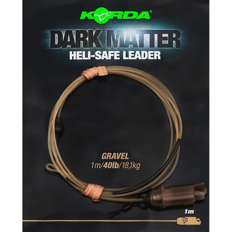 Produktbild Korda Dark Matter Leader Heli Safe Gravel 40lb 50cm