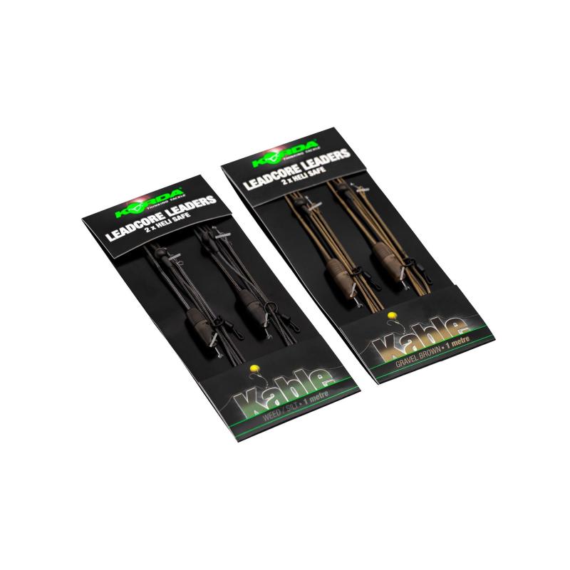 Korda Leadcore leader Heli Safe Gravel 1m, 2 per pack