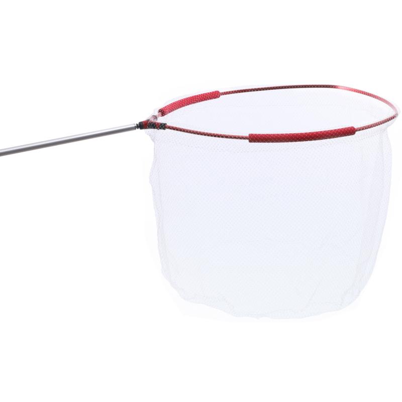 Mikado Kescherkopf - 60/50cm -  65cm - Nylon Net - Durchmesser 6mm - mit Posen