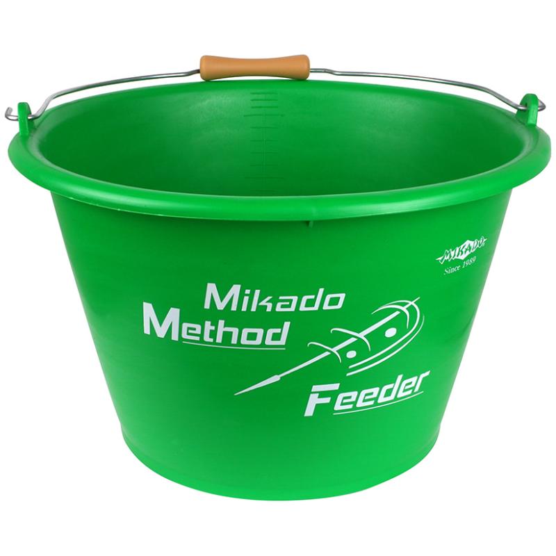 Mikado Eimer - Mikado Method Feeder - Kapazit&auml;t 17L - Gr&uuml;n