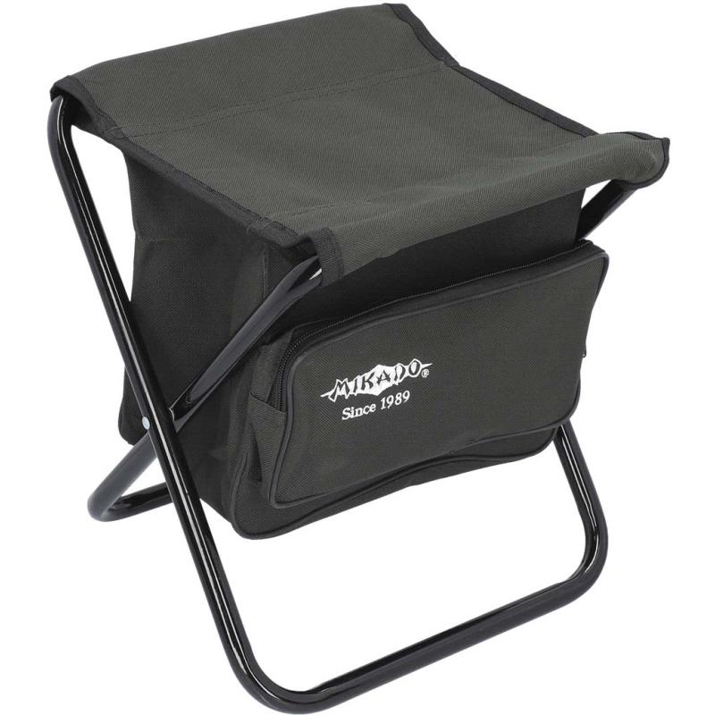 Produktbild Mikado Hocker - Faltbar Mit Tasche (Max W. 80Kg) - Gr&uuml;n