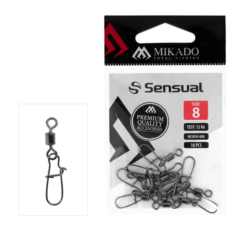 Mikado Rollwirbell Fastlock Snap Nr. 16 Bn.