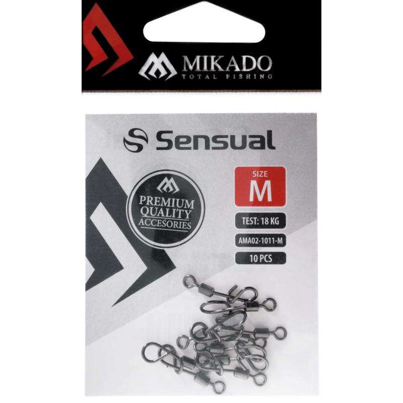 Mikado Rollwirbell - Mit Schnappen - Gr&ouml;&szlig;e S .