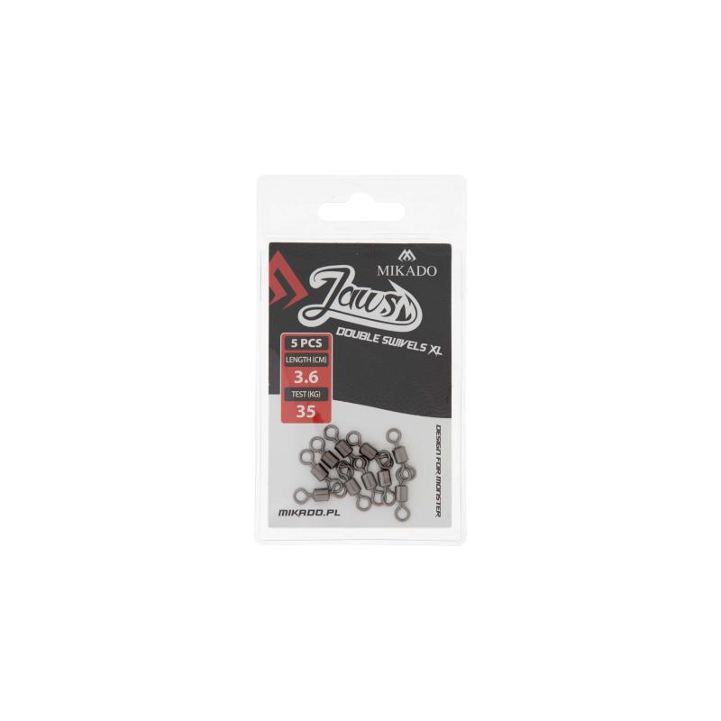 Mikado Wirbeljaws Double Swivels Xl - 35Kg .