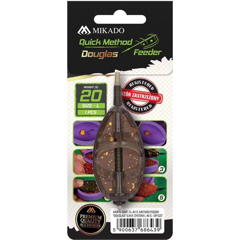 Mikado Feeder - Method Feeder "Douglas" Q.M.F. System L - 20G