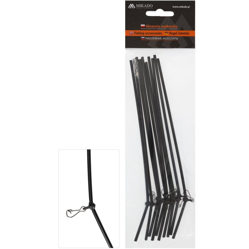 Mikado Tube Anti Tangle Mit Wirbel 20Cm 10 Stck.