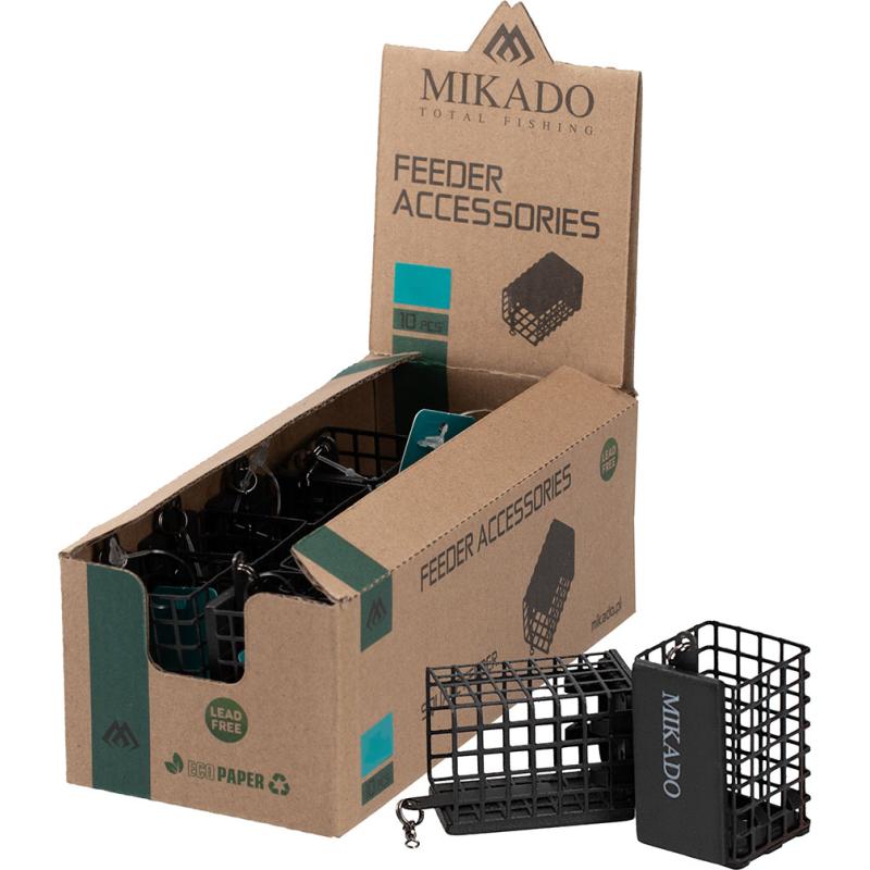 Mikado Feeder Quadrat Mit Boden 50G 30X30X44Mm