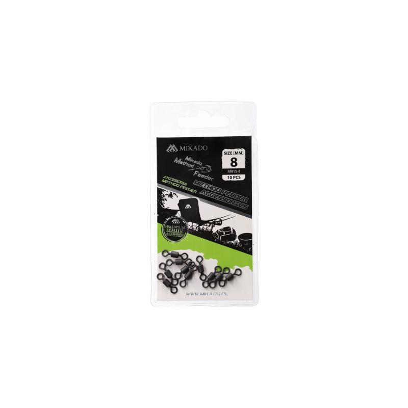 Mikado Wirbel Method Feeder Swivel No Nr. 8 10 Stck.