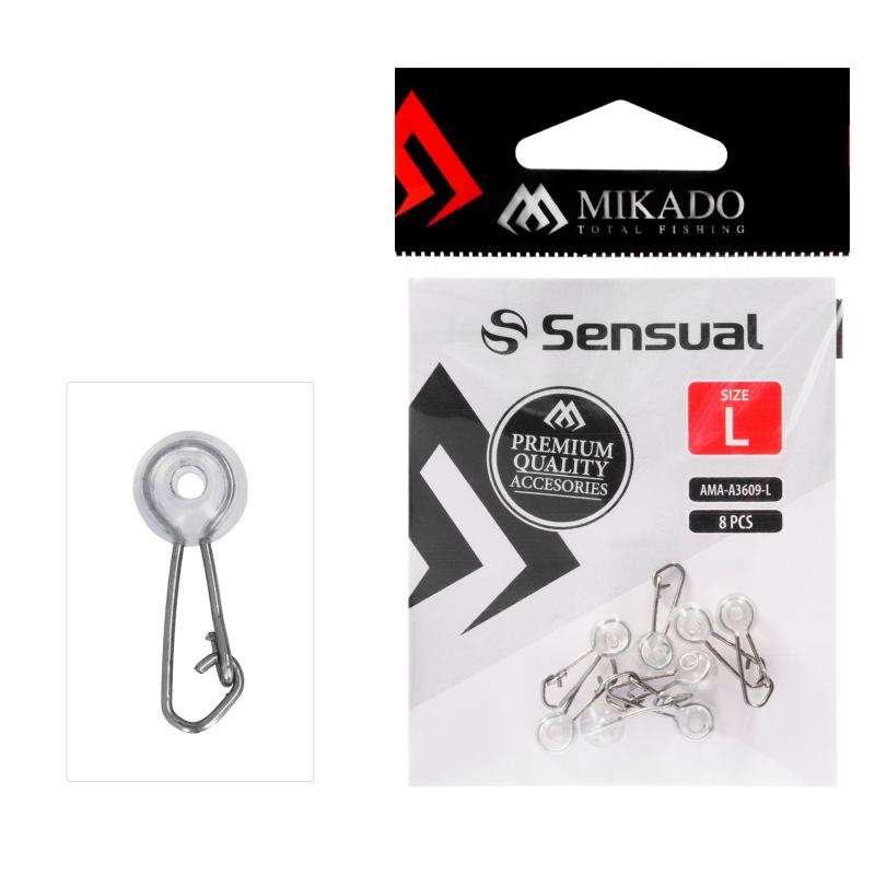 Mikado Fixing System Snap With Bead Size L 8 Pcs.