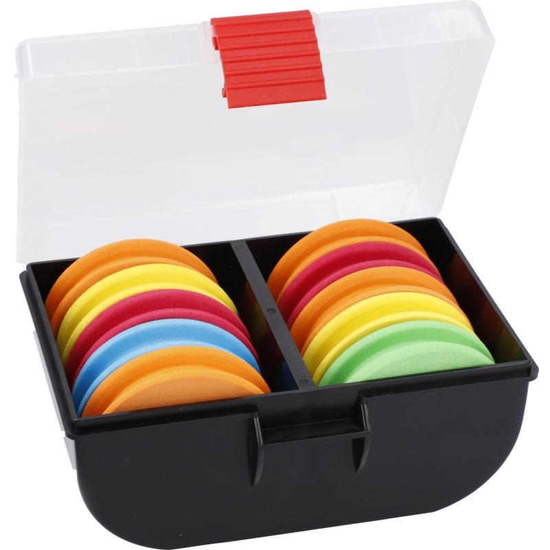 Mikado Box Rig Box With Foam Discs 15.5X12X7Cm