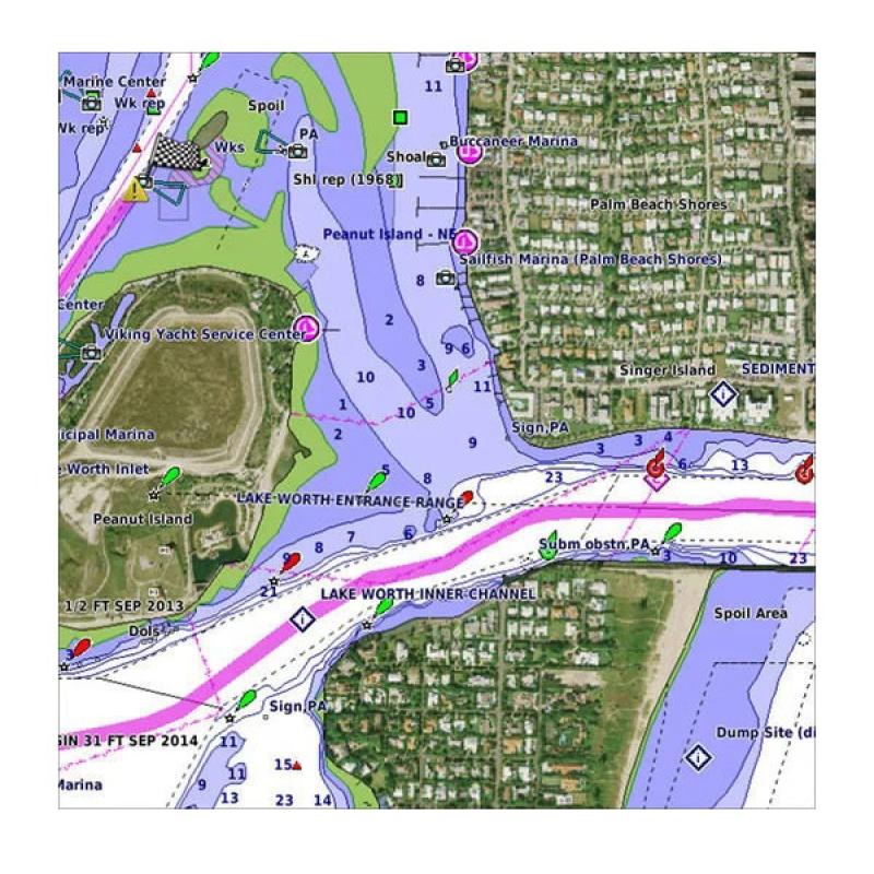 Garmin Sea Map Garmin Bluechart G3 Vision Adriatic Sea, North Coast