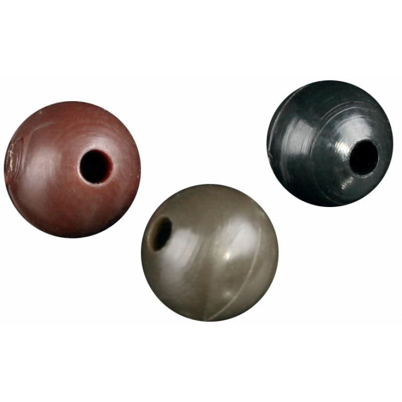 Mikado Silikon-Perle Soft Gr&ouml;&szlig;e 6mm Schwarz 25 Stck.