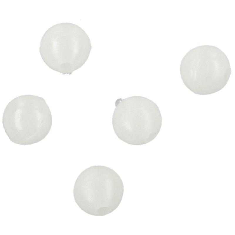 Mikado Perlen Zum Brandungsangeln Rund 4mm Fluo 25 Stck.