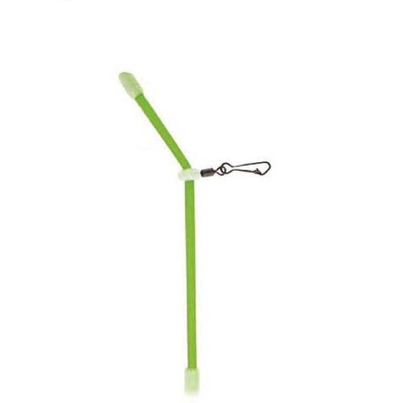 Paladin Abstandhalter - Anti Tangle Boom Kunststoff gebogen gr&uuml;n 7cm SB2