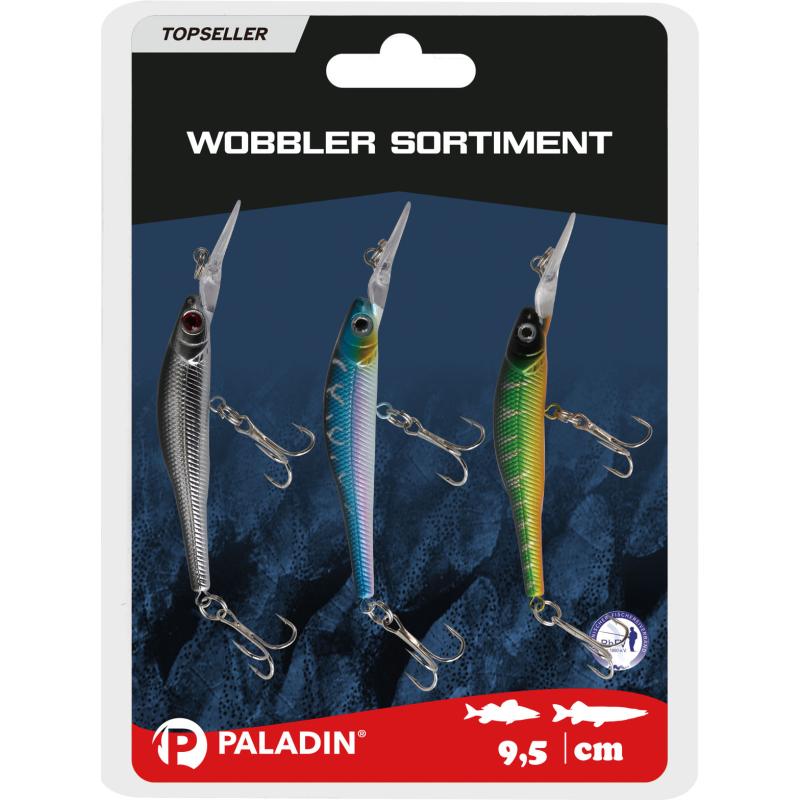 Paladin Wobbler Sortiment I 9,5cm 3St.
