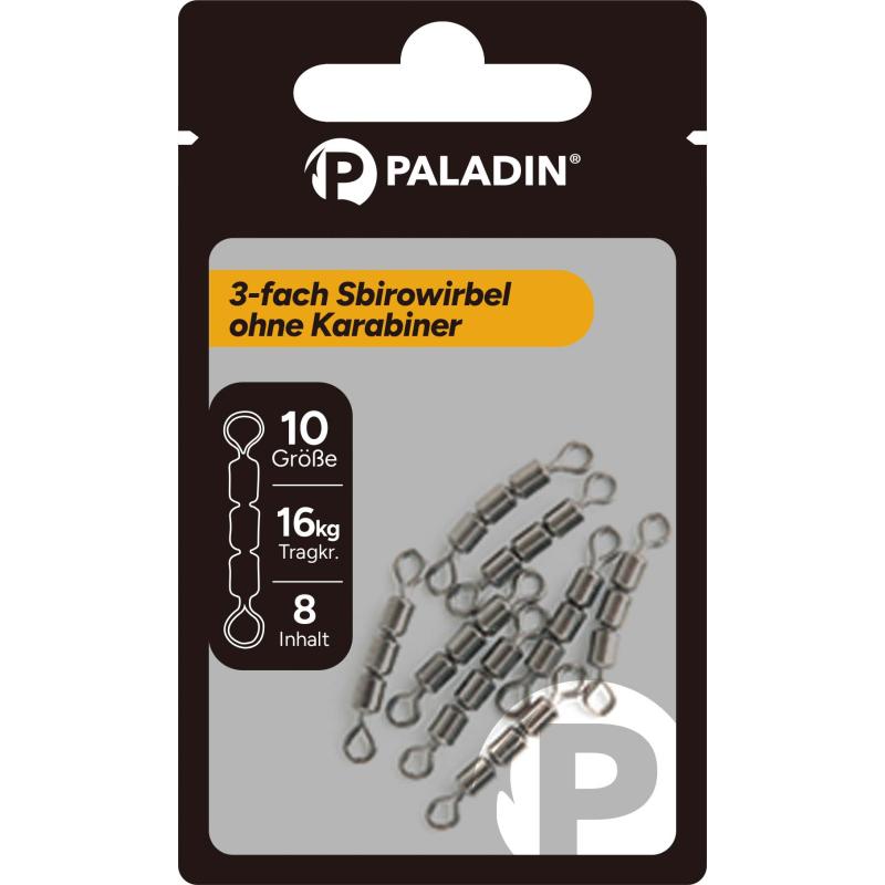 Produktbild Paladin 3-fach Sbirowirbel ohne Karabiner #18 Inhalt 8x