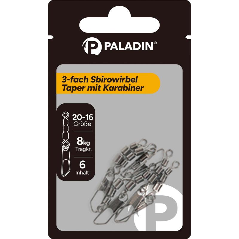 Paladin 3-fach Sbirowirbel Taper #20-16 Inhalt 6x
