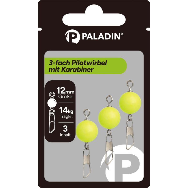 Paladin Pilotwirbel 12mm schwarz Inhalt 3x
