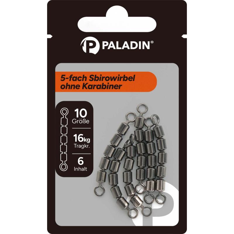 Paladin 5-fach Sbirowirbel ohne Karabiner #16 Inhalt 6x