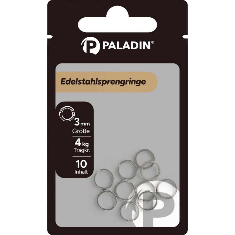 Paladin Edelstahlsprengringe 6mm Inhalt 10x