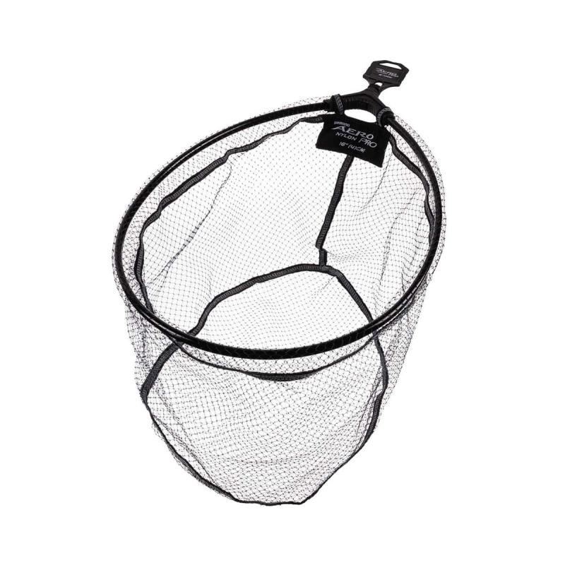 Shimano Aero Pro Landing Net 16" 40cm Pan Nylon Mesh